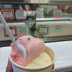 Rose Petal Pistachio Ice Cream
