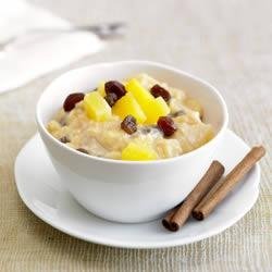 Easy Rice Pineapple Pudding