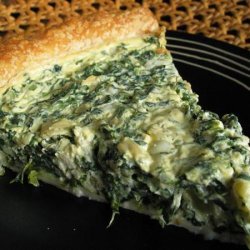 Tre's Spinach and Feta Cheese Quiche