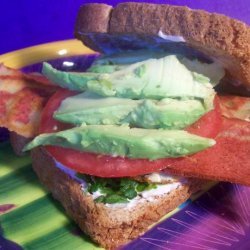 Fried -Egg and Avocado Sandwich