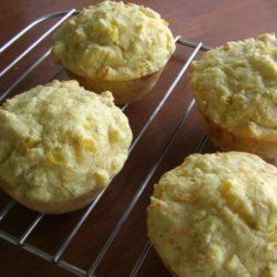Double Corn and Green Chile Muffins