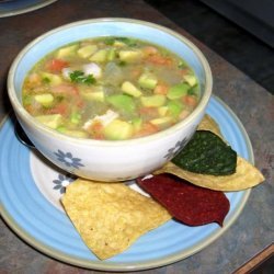 Mexican Chicken Lime Soup