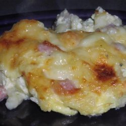 Spaetzle Baked With Ham and Gruyere