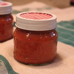 Roasted Red Pepper Spread (for Canning)