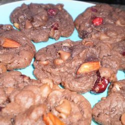 Chocolate Fruitcake  Cookies