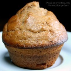 Cakey Chocolate Pear Muffins