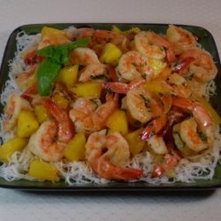 Pineapple Curry With Jumbo Shrimps