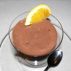 Orange Scented Chocolate Mousse