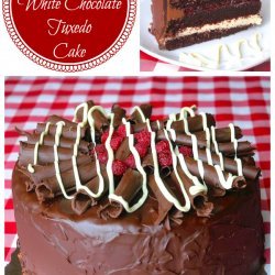 Chocolate-Raspberry Truffle Cake