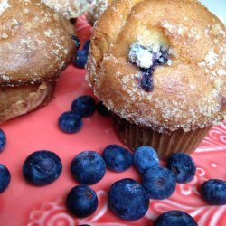 Low Calorie Blueberry Muffins