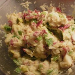 Red Potato Salad... Spicy and Vegan (No Mayo or Nayo!)