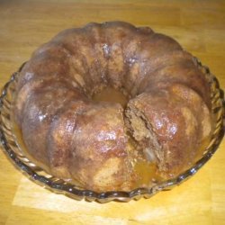 Caramel-Glazed Pear Cake