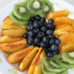 Fresh Fruit Salad With Poppy Seed Dressing