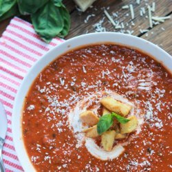 Roasted Tomato Basil Soup  Ina Garten