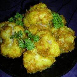 Ginger-Curry Cauliflower