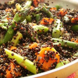 Quinoa and Asparagus