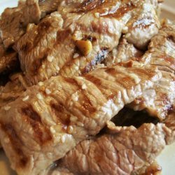 Grilled Korean Bulgogi Beef