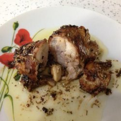 Baked Garlic Chicken Thighs - Low Carb