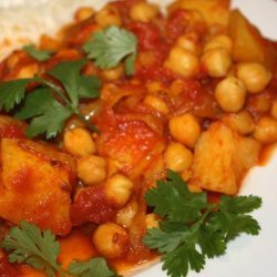 Chickpea Curry (Vegan -Pressure Cooker)