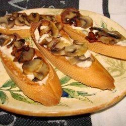 Mushrooms and Alioli Tapas