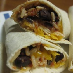 Rice and Beans Wraps