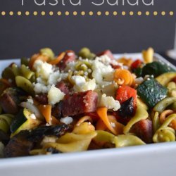 Pasta Salad With Grilled Vegetables