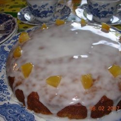 English High Tea Preserved Ginger Drizzle Cake