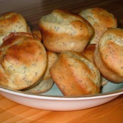 Lemony Poppy Seed Muffins