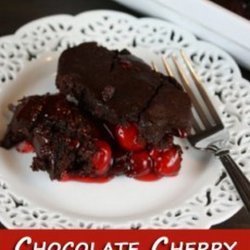 Chocolate Cherry  dump  Cake