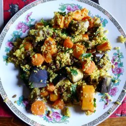 Curried Vegetables and Couscous