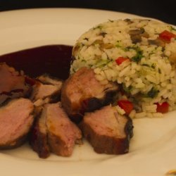 Duck Breast With Asian Sauce