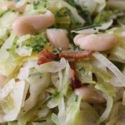 Savoy Cabbage With Bacon