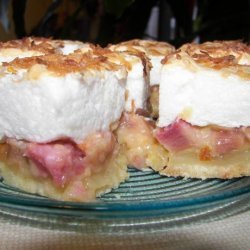 Rhubarb Torte