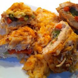 Hash Brown Crusted Stuffed Chicken Breasts #5FIX
