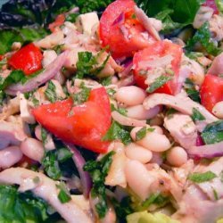 Roasted Chicken and Cannellini Bean Salad