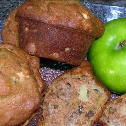 Apple Raisin Walnut Muffins