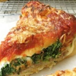 Spinach Pizza Pie