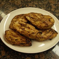 Grilled Chicken Breasts With Onion Glaze