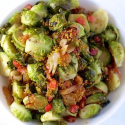 Brussels Sprouts with Pancetta