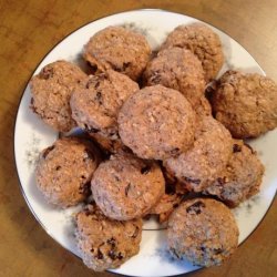 Agave Oatmeal Raisin Flax Cookies