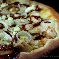 BBQ Chicken Pizza With Feta
