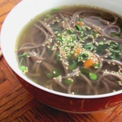 Bachelor's Soba Noodle Soup