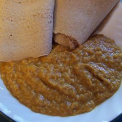 Misr Wot (Ethiopian Lentil Soup)