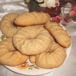 Algerian Helouwa Ta'aba (Lemon or Sesame Cookies)