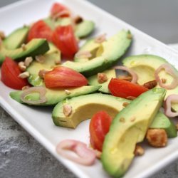 Shallot and Avocado Salad