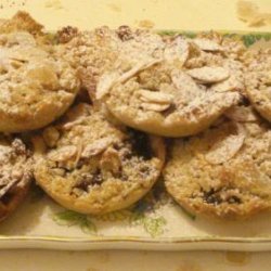 Orange and Almond Crumble Christmas Mince Pies
