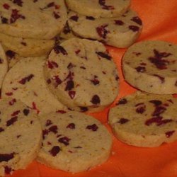 Cranberry Spice Tea Cookies