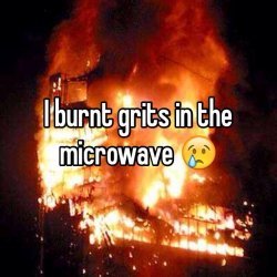 Microwave grits