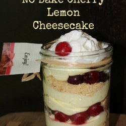 Cherry Cheesecake  Trifle 