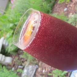 Pomegranate Cocktail With Sparkling Wine